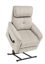 Cliquez sur l’image pour voir les détails du produit :Fauteuil Bruges Beige , 1 moteur