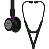Cliquez sur l’image pour voir les détails du produit :Stéthoscope Littmann Cardiology IV Noir/Violet