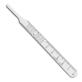 Cliquez sur l’image pour voir les détails du produit :Manche de bistouri Swann-Morton N°4