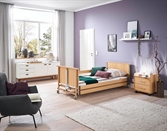 Cliquez sur l’image pour voir les détails du produit :Encadrement en bois tête ET pied lit pour Dali Low