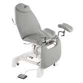 Cliquez sur l’image pour voir les détails du produit :C3566 Fauteuil électrique blanc gynécologique