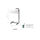 Cliquez sur l’image pour voir les détails du produit :Porte-rouleau sur pied