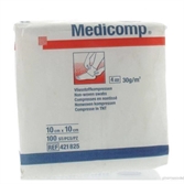 Cliquez sur l’image pour voir les détails du produit :Compresses Medicomp® non stériles 4 plis, 10x10cm (100)