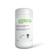 Cliquez sur l’image pour voir les détails du produit :Lingettes désinfectantes Stericid Wipes