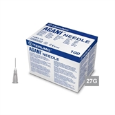 Cliquez sur l’image pour voir les détails du produit :Aiguilles 27 g x 3/4 - Bte de 100