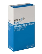 Cliquez sur l’image pour voir les détails du produit :Bordure plastique HEKA transparente, 10 X 20 cm stérile